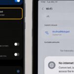 Android phone hotspot connected to a tablet while the tablet has no internet
