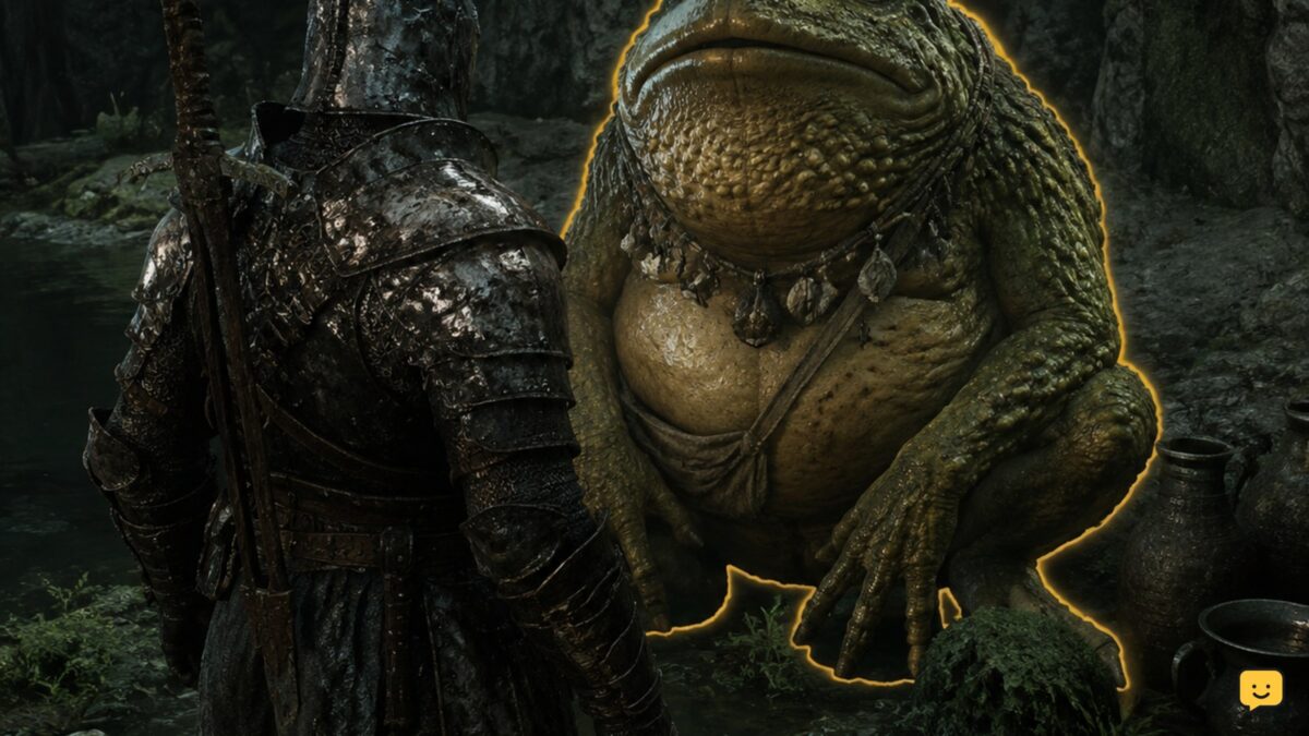 Mortal Shell II player character speaking with an NPC during an optional quest