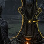 A Mortal Shell II Beacon ready for interaction in the game world