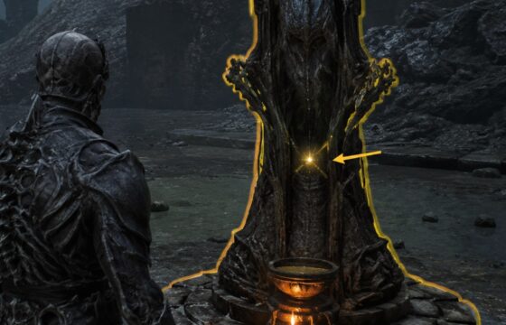 A Mortal Shell II Beacon ready for interaction in the game world