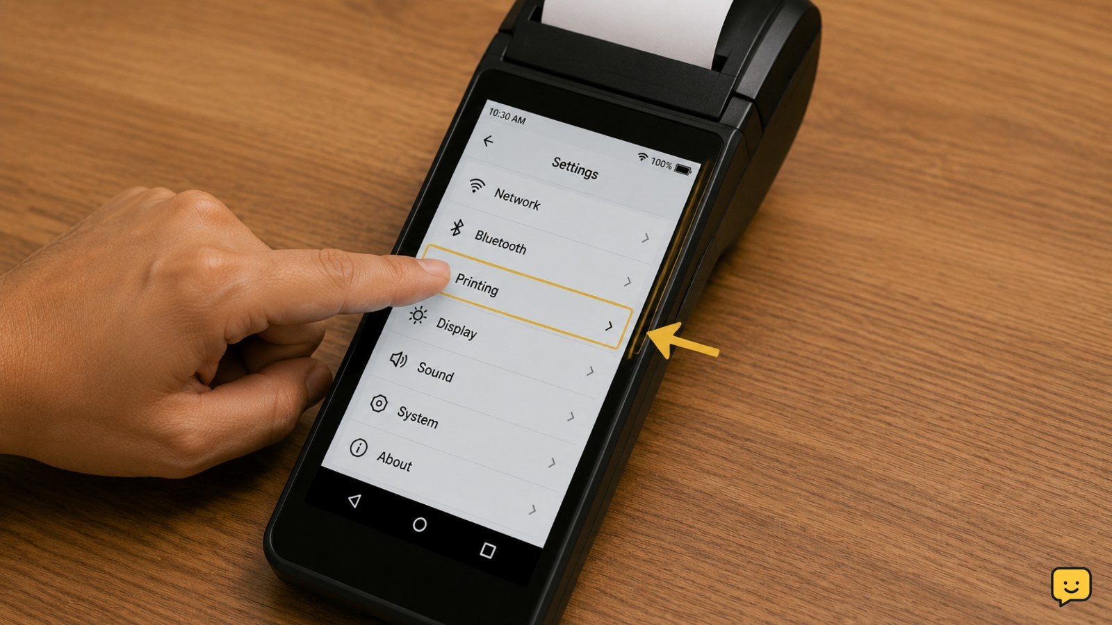 Android file manager menu with Trash and a photo app Recently deleted folder highlighted